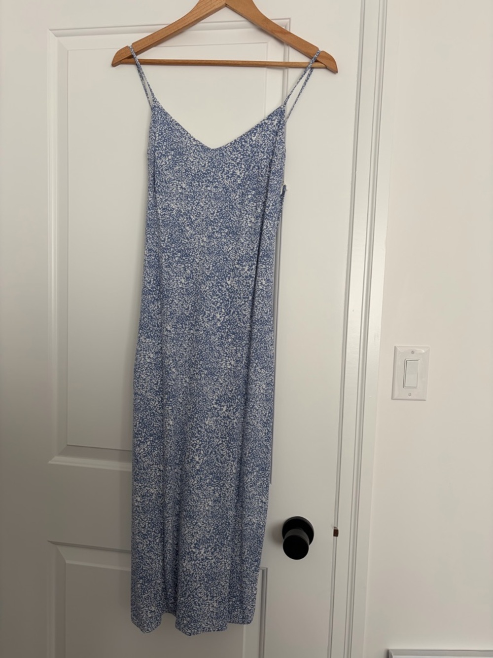 Dynamite Blue Spaghetti Strap Maxi Dress